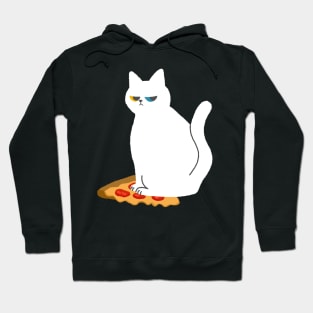 Cat on Pizza Hoodie